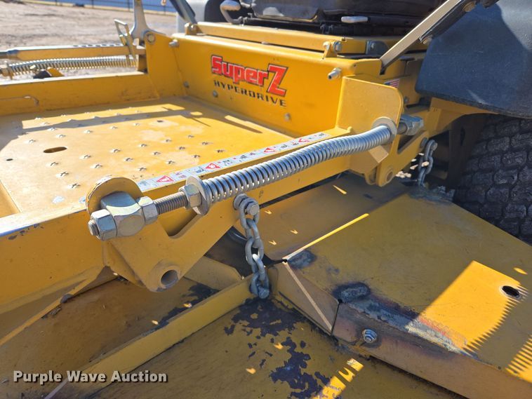 image for item ER8096 2014 Hustler Super Z ZTR lawn mower