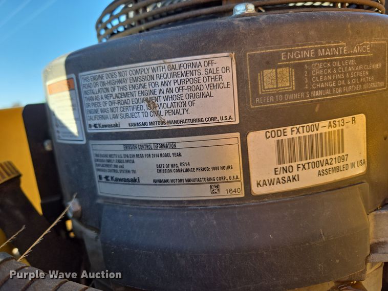 image for item ER8096 2014 Hustler Super Z ZTR lawn mower