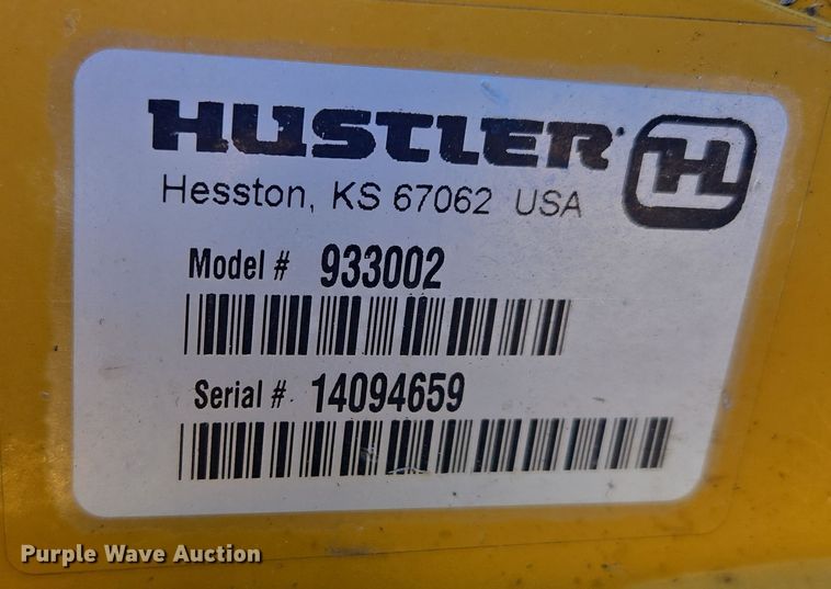 image for item ER8096 2014 Hustler Super Z ZTR lawn mower