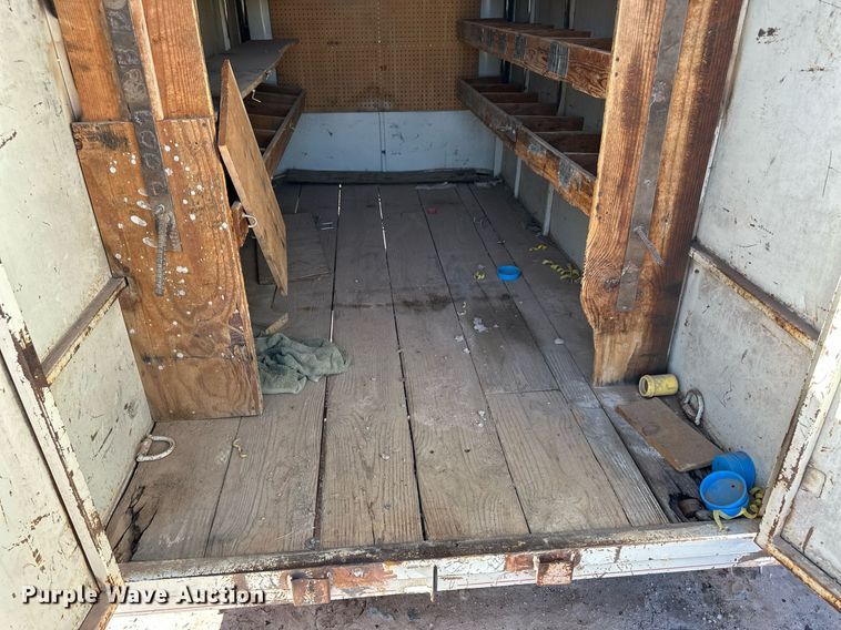 image for item ER8099 Shop built enclosed cargo trailer