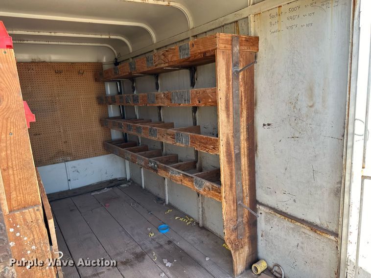 image for item ER8099 Shop built enclosed cargo trailer