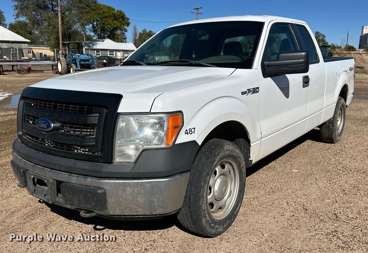 image for item ER8100 2013 Ford F150 SuperCab pickup truck