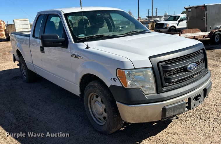 image for item ER8100 2013 Ford F150 SuperCab pickup truck