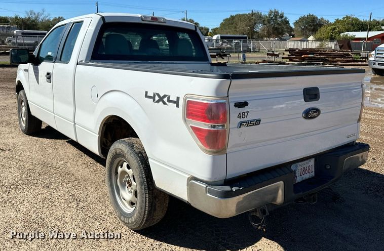 image for item ER8100 2013 Ford F150 SuperCab pickup truck