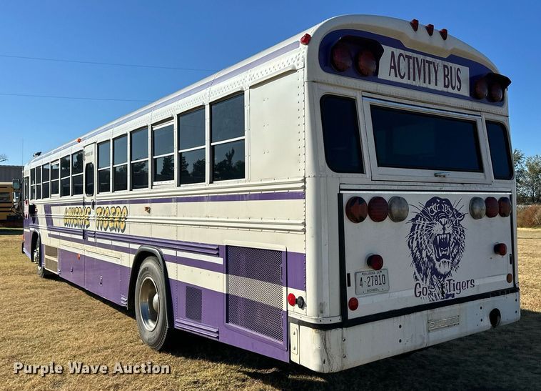 image for item ER8117 2001 Blue Bird 44PS All American coach bus