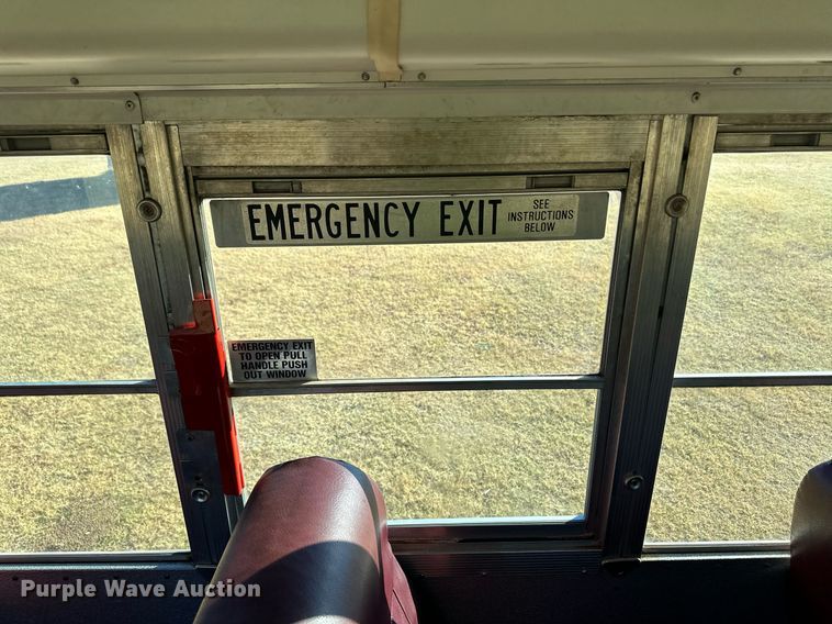 image for item ER8117 2001 Blue Bird 44PS All American coach bus