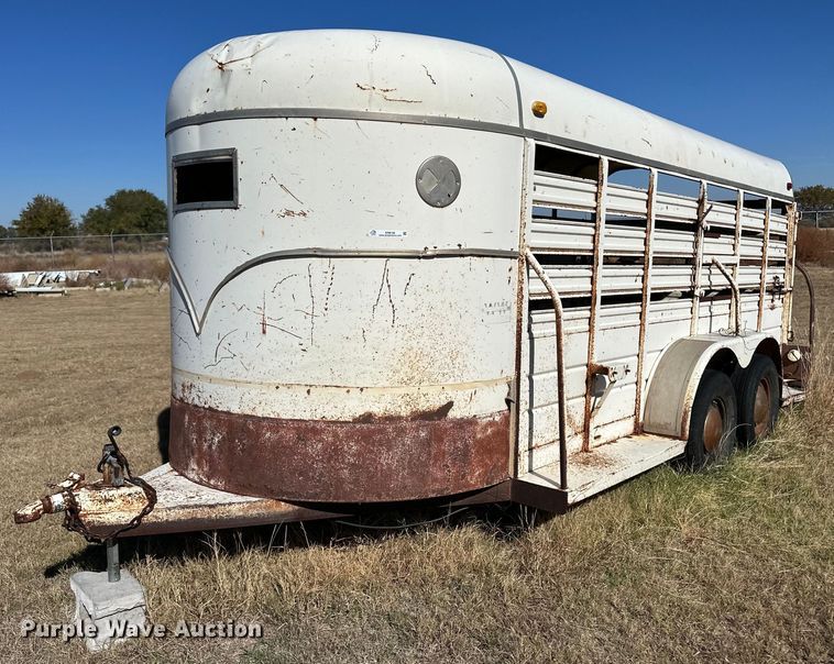 image for item ER8120 WW livestock trailer