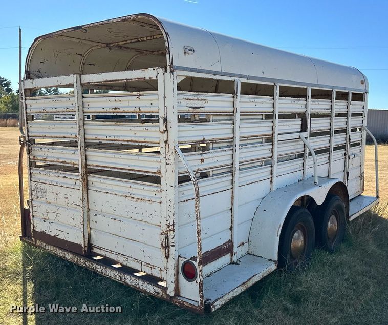 image for item ER8120 WW livestock trailer