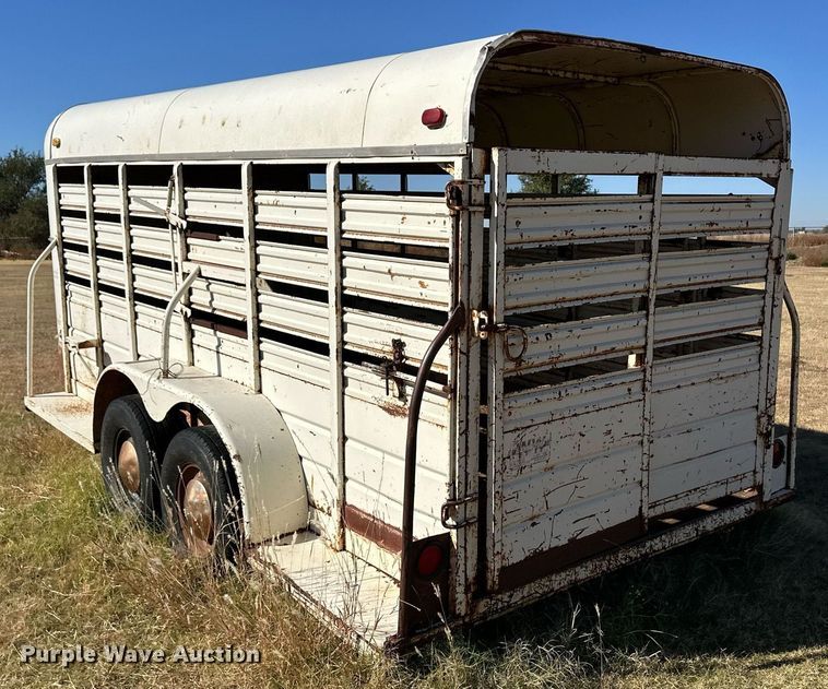 image for item ER8120 WW livestock trailer