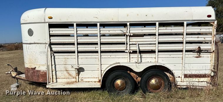 image for item ER8120 WW livestock trailer