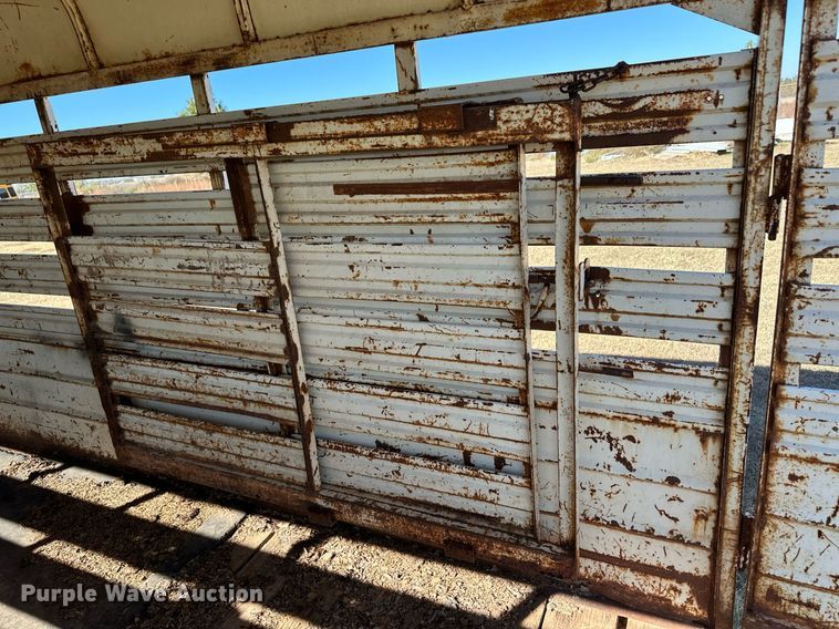 image for item ER8120 WW livestock trailer