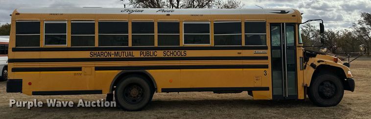 image for item ER8129 2012 Blue Bird Vision school bus
