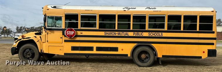 image for item ER8129 2012 Blue Bird Vision school bus