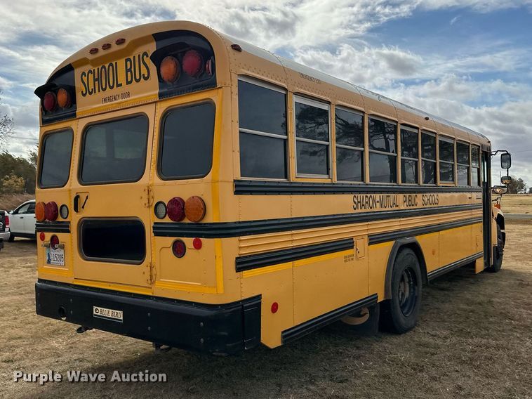 image for item ER8130 2012 Blue Bird Vision school bus