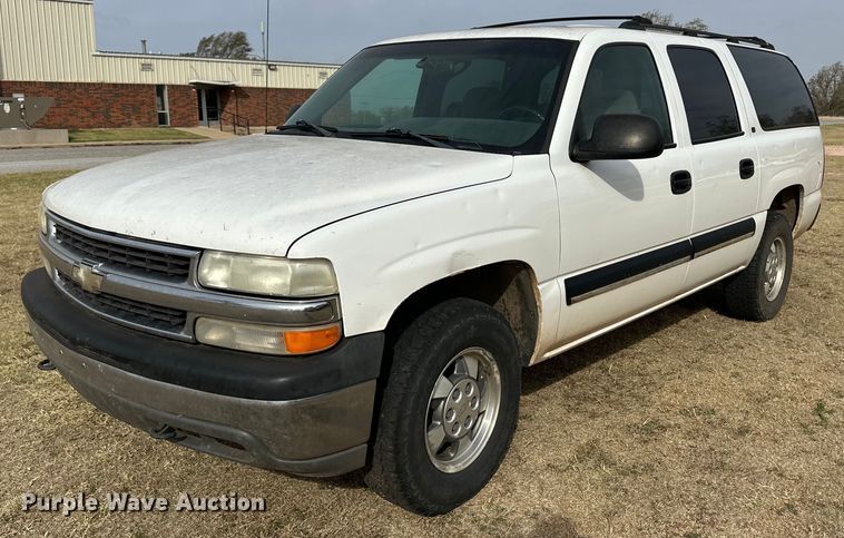 image for item ER8132 2001 Chevrolet Suburban C1500 SUV