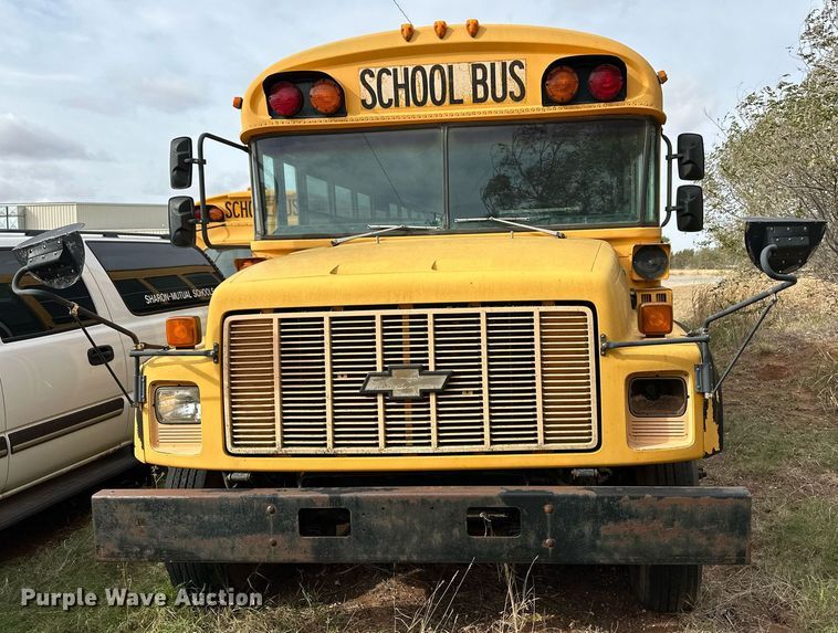 image for item ER8136 1999 Blue Bird CV20 school bus
