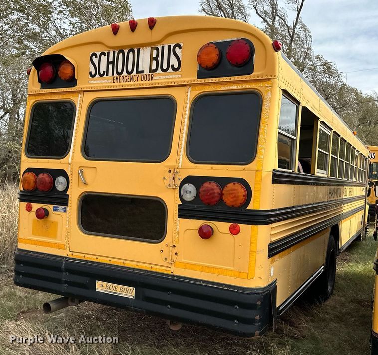 image for item ER8136 1999 Blue Bird CV20 school bus