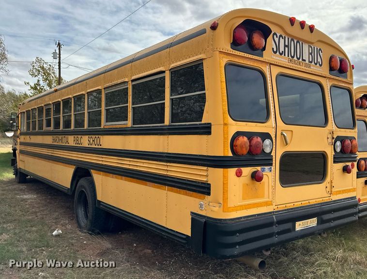 image for item ER8136 1999 Blue Bird CV20 school bus