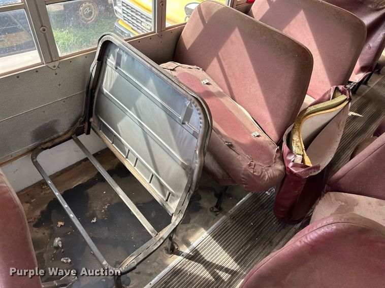 image for item ER8136 1999 Blue Bird CV20 school bus