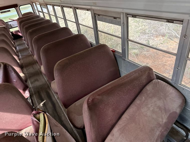 image for item ER8136 1999 Blue Bird CV20 school bus