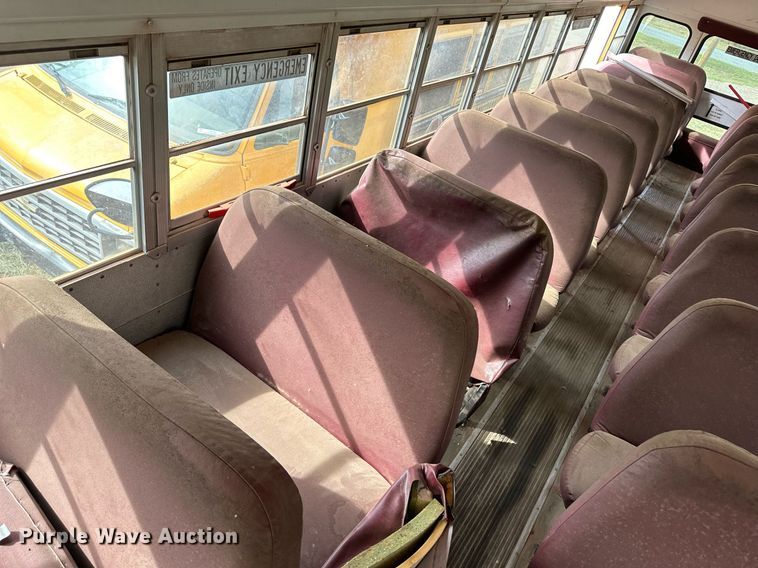 image for item ER8136 1999 Blue Bird CV20 school bus