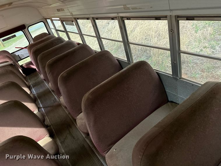 image for item ER8136 1999 Blue Bird CV20 school bus