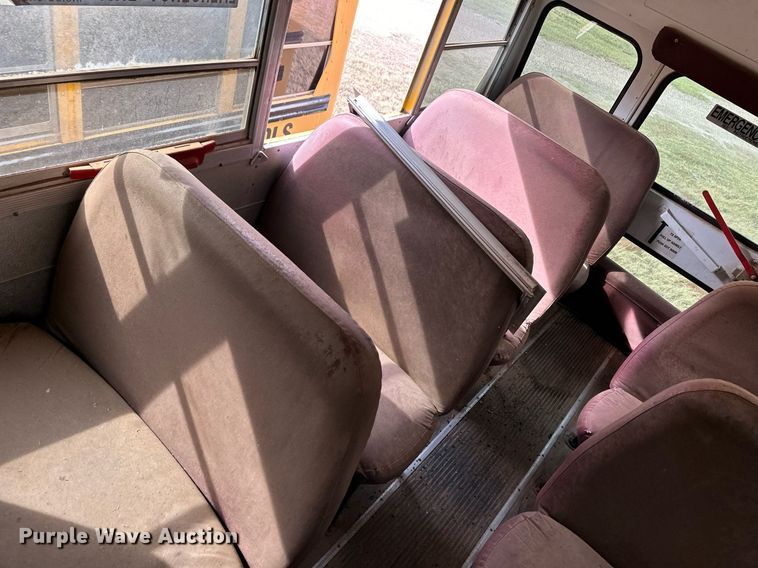 image for item ER8136 1999 Blue Bird CV20 school bus