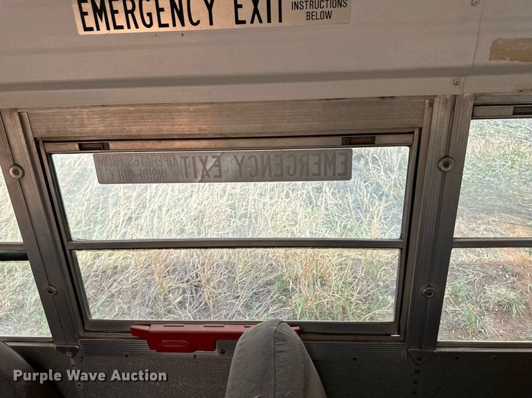 image for item ER8136 1999 Blue Bird CV20 school bus