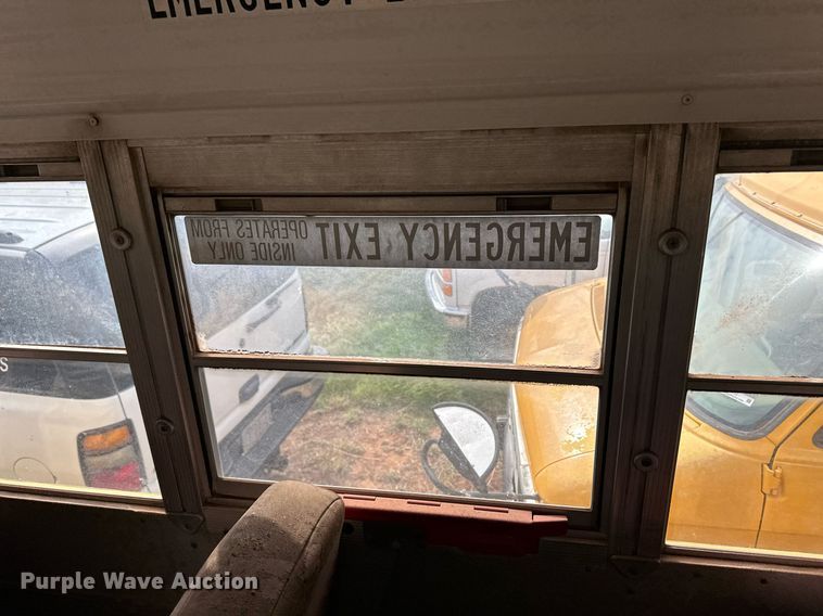 image for item ER8136 1999 Blue Bird CV20 school bus