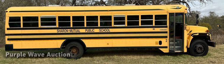 image for item ER8137 1999 Blue Bird CV20 school bus