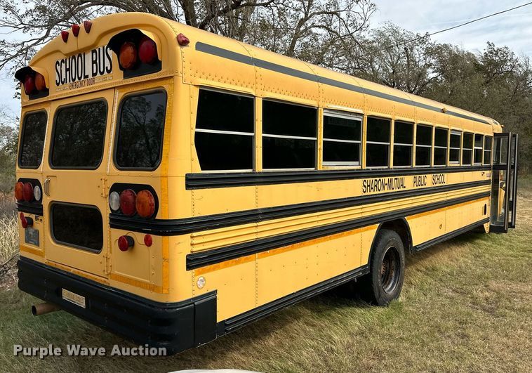 image for item ER8137 1999 Blue Bird CV20 school bus