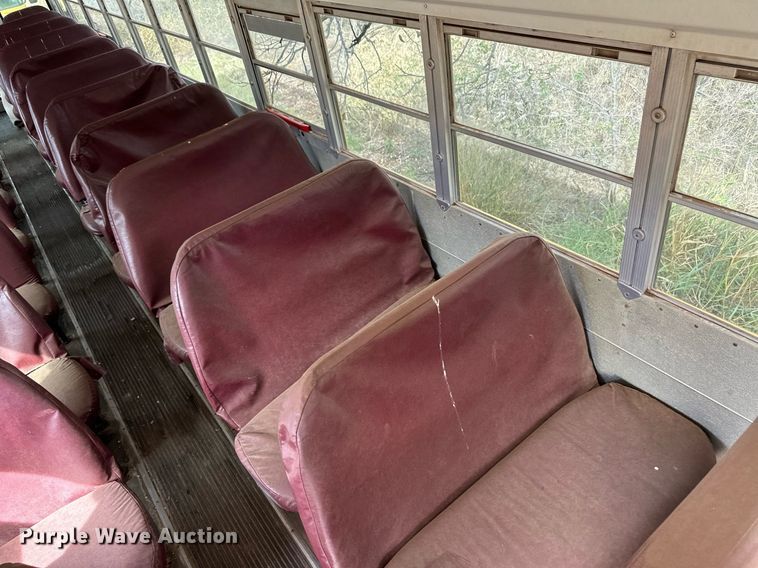 image for item ER8137 1999 Blue Bird CV20 school bus