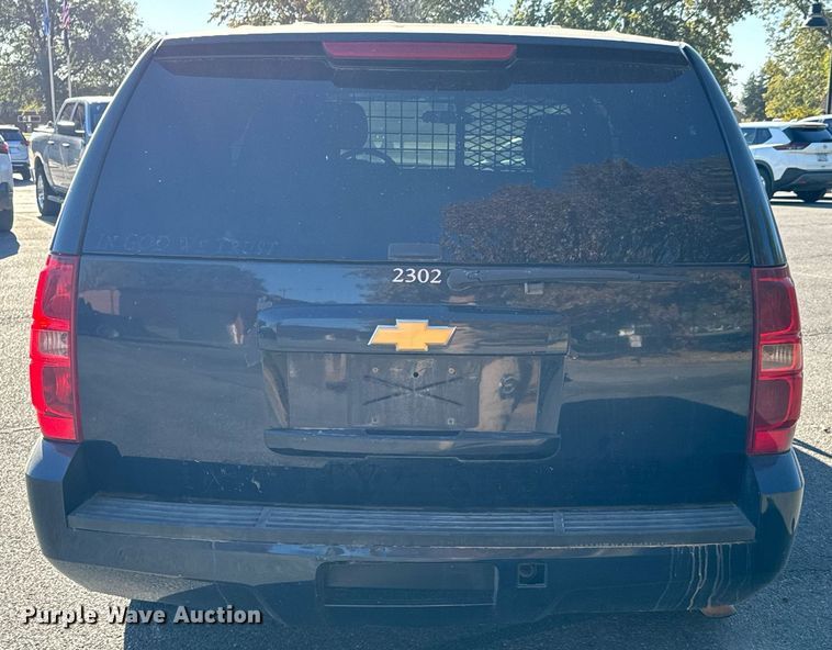 image for item JE9319 2012 Chevrolet Tahoe Police SUV