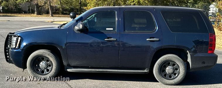 image for item JE9319 2012 Chevrolet Tahoe Police SUV