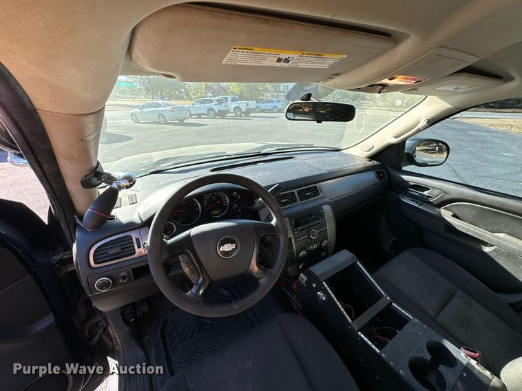 image for item JE9319 2012 Chevrolet Tahoe Police SUV