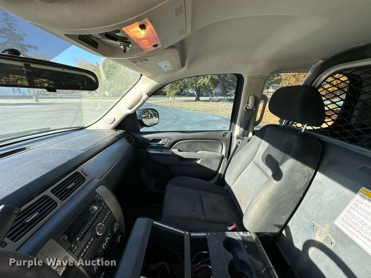 image for item JE9319 2012 Chevrolet Tahoe Police SUV