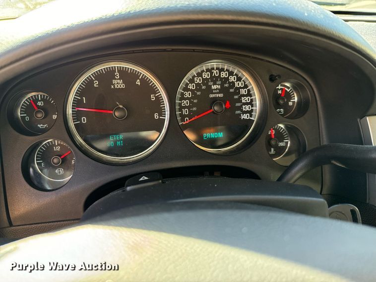 image for item JE9319 2012 Chevrolet Tahoe Police SUV