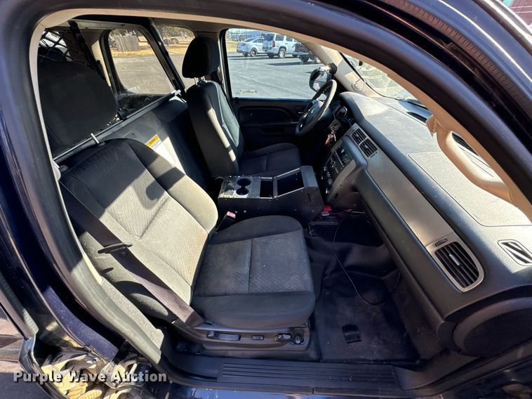 image for item JE9319 2012 Chevrolet Tahoe Police SUV