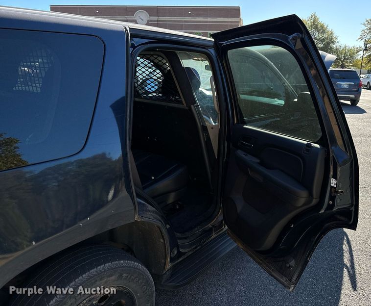 image for item JE9319 2012 Chevrolet Tahoe Police SUV