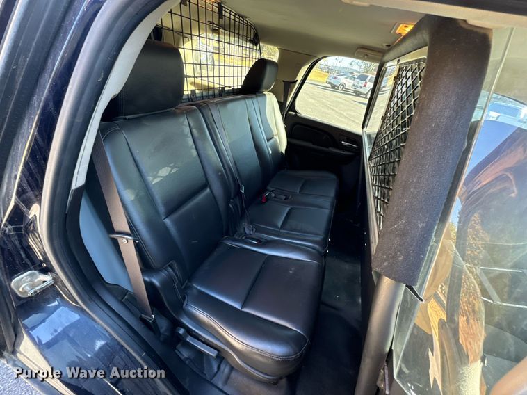 image for item JE9319 2012 Chevrolet Tahoe Police SUV