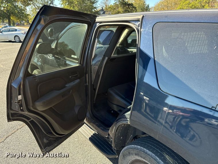 image for item JE9319 2012 Chevrolet Tahoe Police SUV