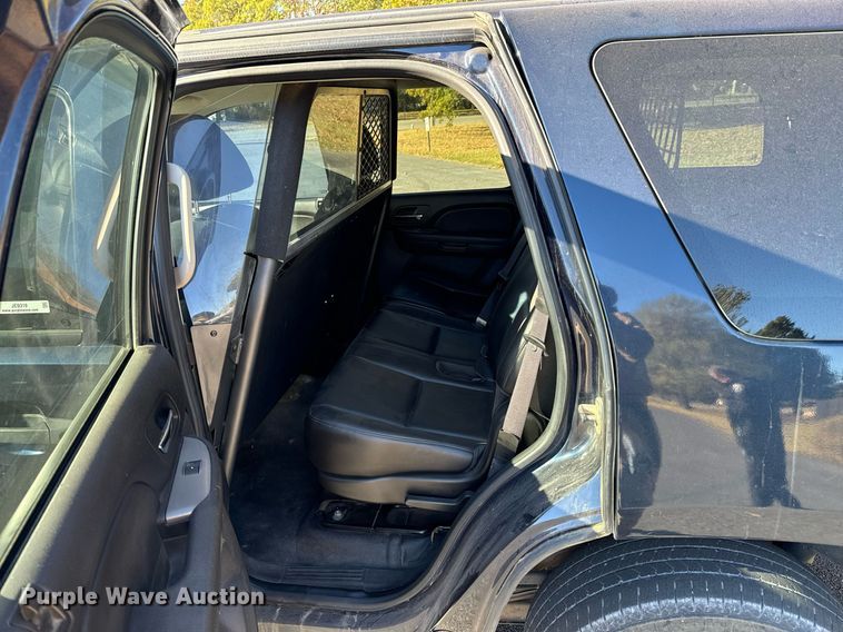 image for item JE9319 2012 Chevrolet Tahoe Police SUV