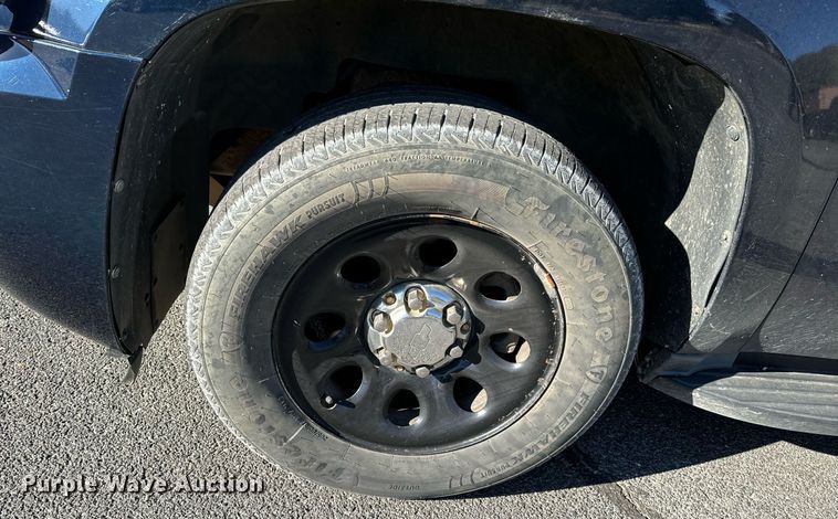 image for item JE9319 2012 Chevrolet Tahoe Police SUV
