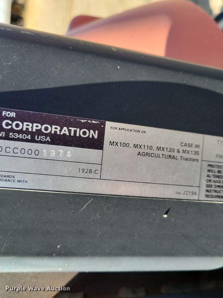 image for item JH9931 2001 Case IH MX100 tractor