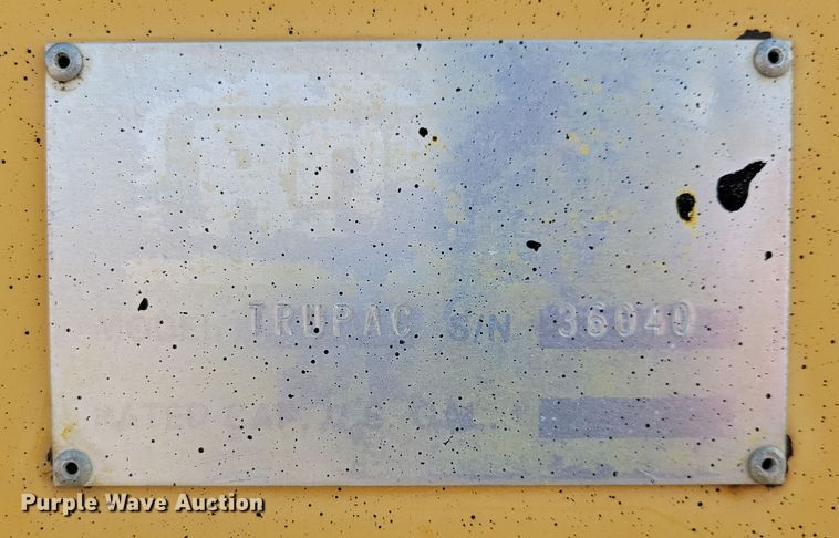 image for item JH9935 1999 Rosco Tru-Pac 915 pneumatic roller