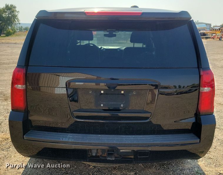 2016 Chevrolet Tahoe Police SUV in Pierre, SD Item JH9952 for sale