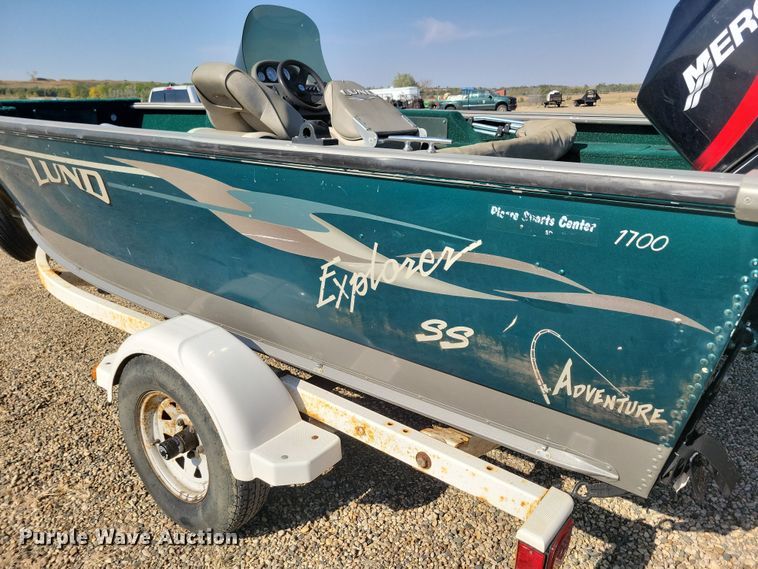 image for item JO9334 2004 Lund 1700 Explorer SS Adventure boat