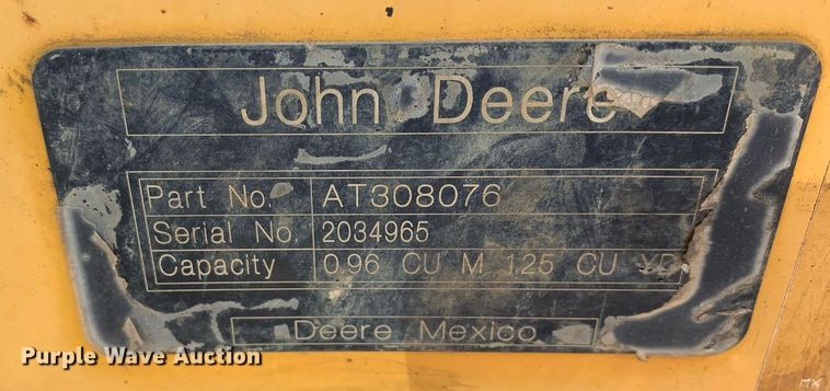 image for item JT9705 2016 John Deere  310L backhoe