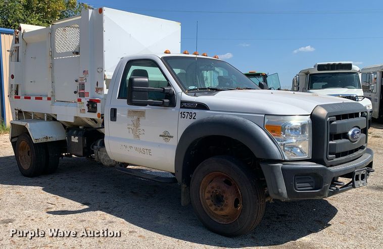 image for item JT9709 2015 Ford F550 refuse truck