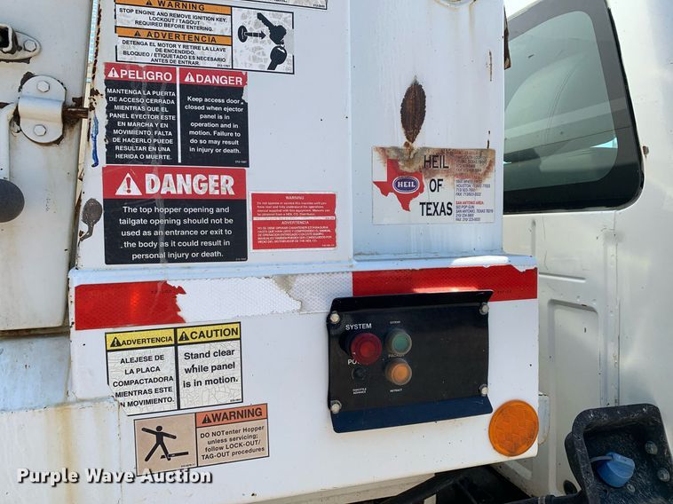 image for item JT9709 2015 Ford F550 refuse truck